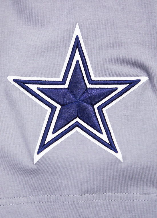 PRO STANDARD NFL DALLAS COWBOYS CLASSIC CHENILLE MEN'S GREY T-SHIRT