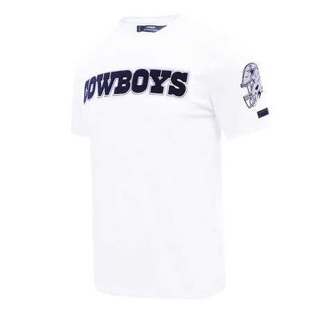 PRO STANDARD NFL DALLAS COWBOYS CLASSIC CHENILLE MEN'S WHITE T-SHIRT