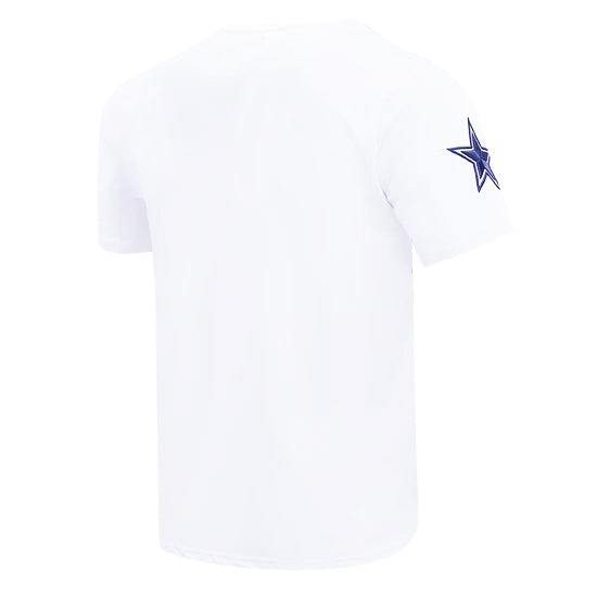 PRO STANDARD NFL DALLAS COWBOYS CLASSIC CHENILLE MEN'S WHITE T-SHIRT