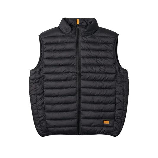 U.S. ICON MEN'S PUFFER VEST (BLACK)