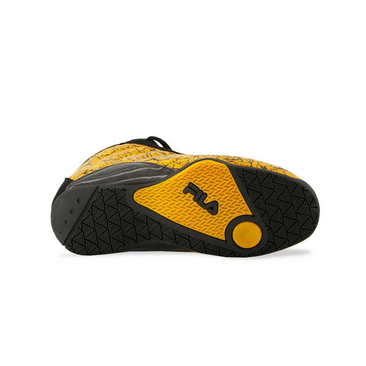 KIDS FILA INCENTIVE SHOES (BLACK/YELLOW)