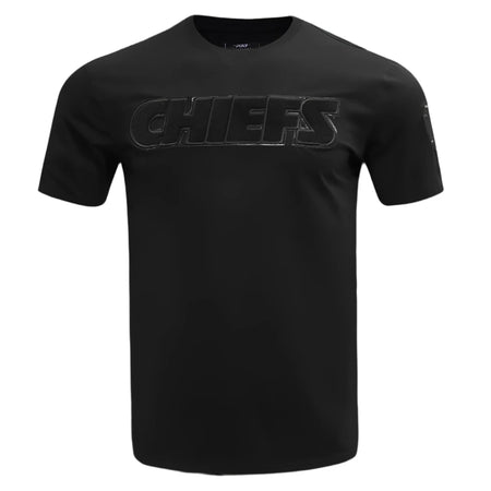 PRO STANDARD NFL KANSAS CITY CHIEFS TRIPLE BLACK MEN'S T-SHIRT