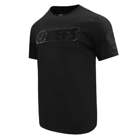 PRO STANDARD NFL KANSAS CITY CHIEFS TRIPLE BLACK MEN'S T-SHIRT