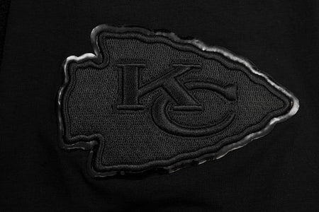 PRO STANDARD NFL KANSAS CITY CHIEFS TRIPLE BLACK MEN'S T-SHIRT