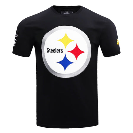 PRO STANDARD NFL PITTSBURGH STEELERS MASHUP MEN'S BLACK T-SHIRT