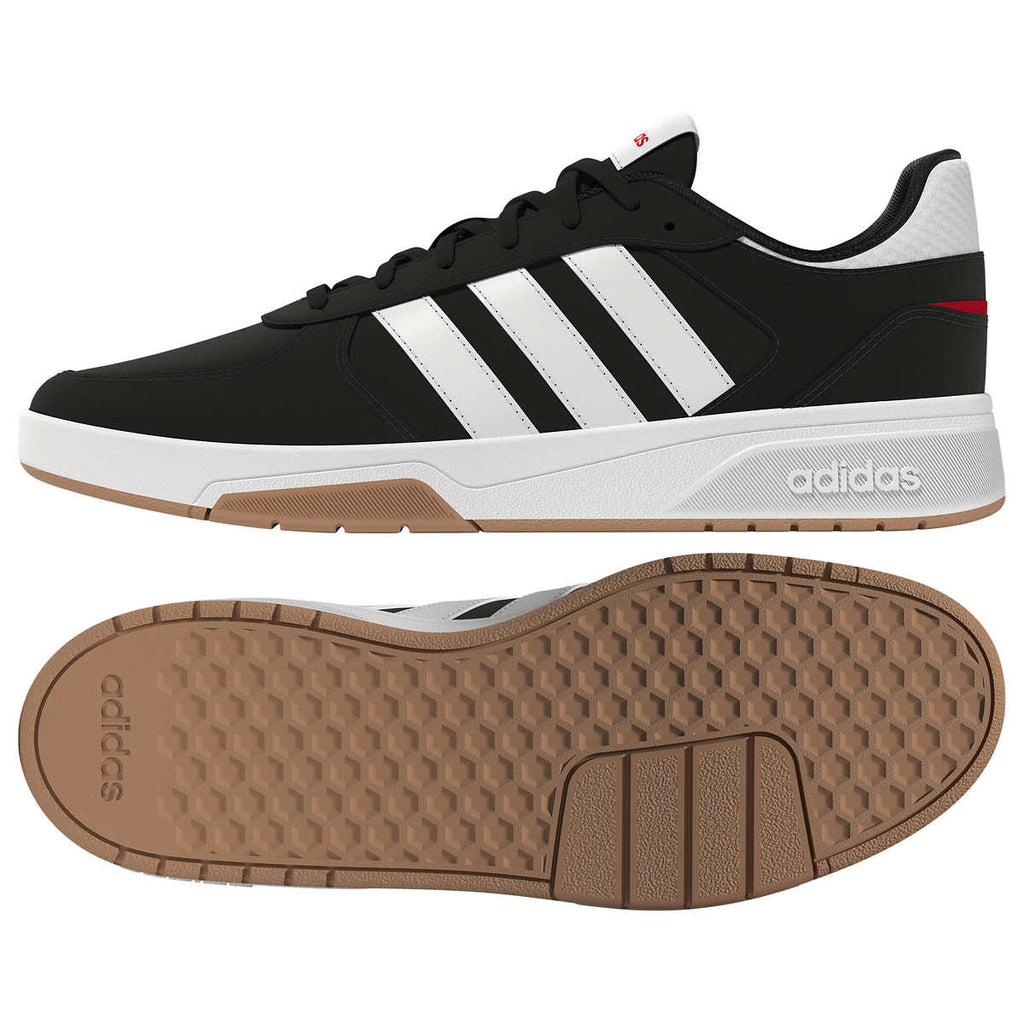 ADIDAS MEN'S COURT SHOE (BLACK)