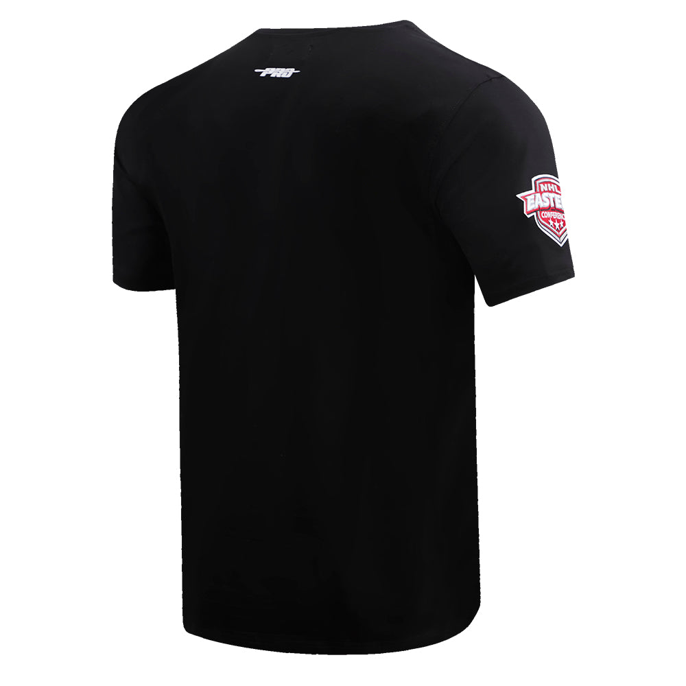 PRO STANDARD NHL TORONTO MAPLE LEAFS CLASSIC CHENILLE SJ MEN'S BLACK T-SHIRT
