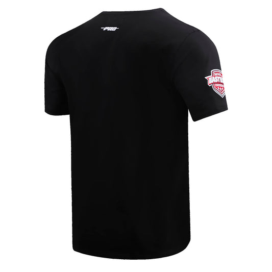 PRO STANDARD NHL TORONTO MAPLE LEAFS CLASSIC CHENILLE SJ MEN'S BLACK T-SHIRT