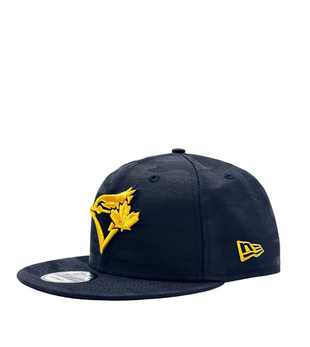 NEW ERA 9FIFTY TORJAY BLACK CAMO/GOLD CLASSIC SNAPBACK HAT