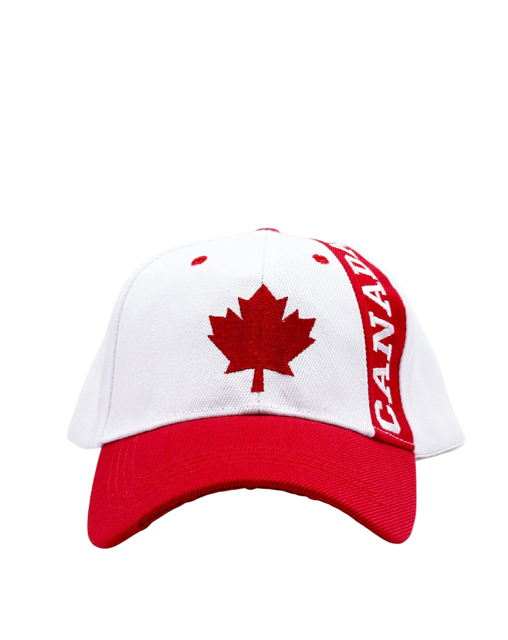 CANADA EMBROIDERED CAP (WHITE)