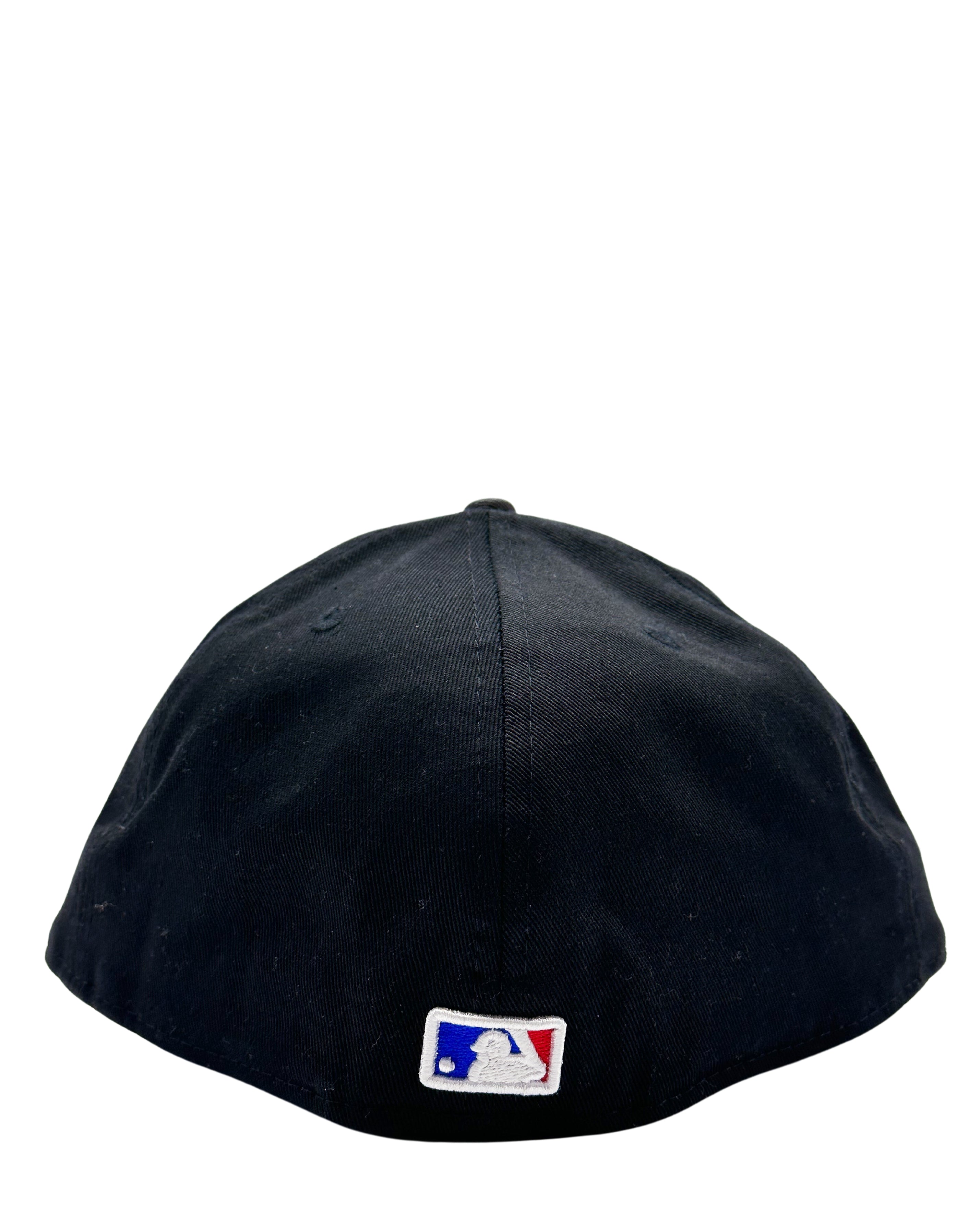 NEW ERA MEN'S 59FIFTY TORONTO BLUE JAYS BLACK/CAMO FITTED HAT