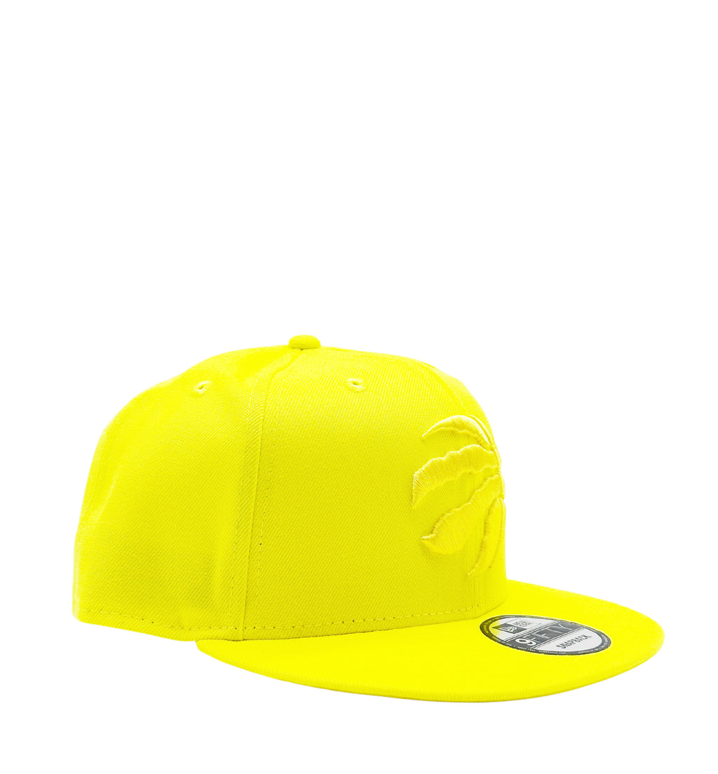 MEN'S NEW ERA 9FIFTY TORONTO RAPTORS ALL YELLOW SNAPBACK HAT