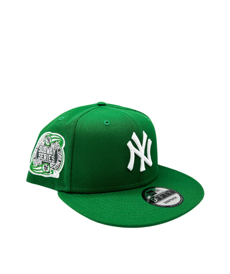 NEW ERA 9FIFTY NEW YORK YANKEES 2000 SUBWAY SERIES GREEN SNAPBACK HAT