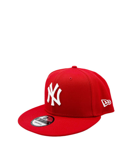 NEW ERA 9FIFTY NEW YORK YANKEES SCARLET RED SNAPBACK HAT