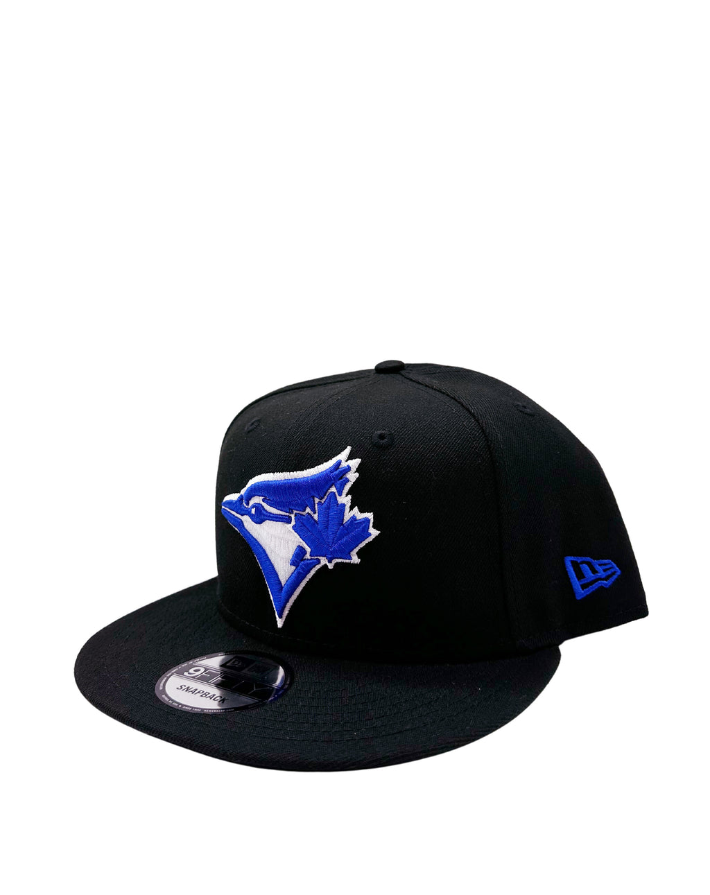 NEW ERA 9FIFTY TORONTO BLUE JAYS BLACK/ROYAL BLUE SNAPBACK HAT