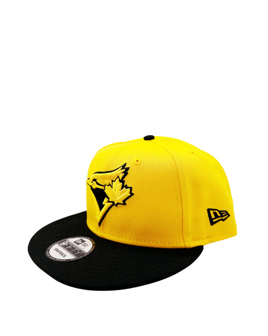 NEW ERA 9FIFTY TORONTO BLUE JAYS GOLD/BLACK SNAPBACK HAT