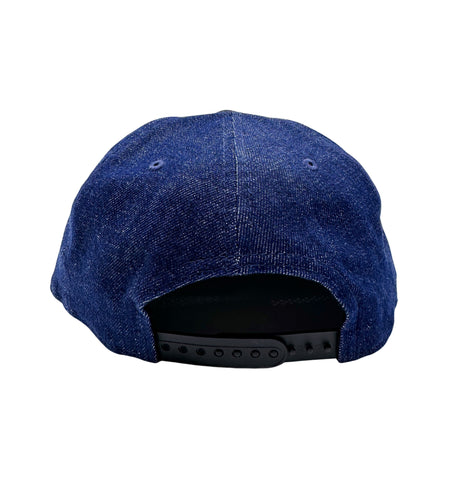 NEW ERA 9FIFTY TORONTO BLUE JAYS DENIM/BLACK SNAPBACK HAT