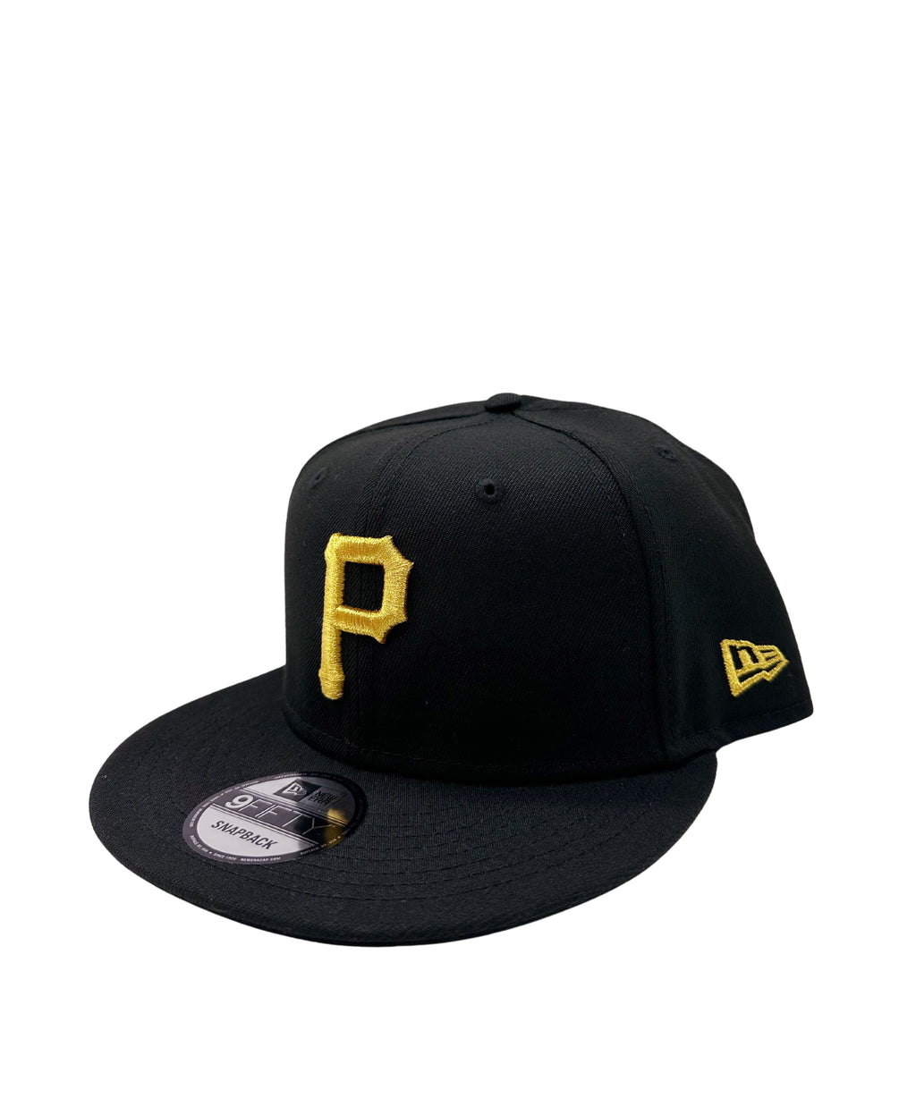 NEW ERA 9FIFTY PITTSBURGH PIRATES BLACK SNAPBACK HAT