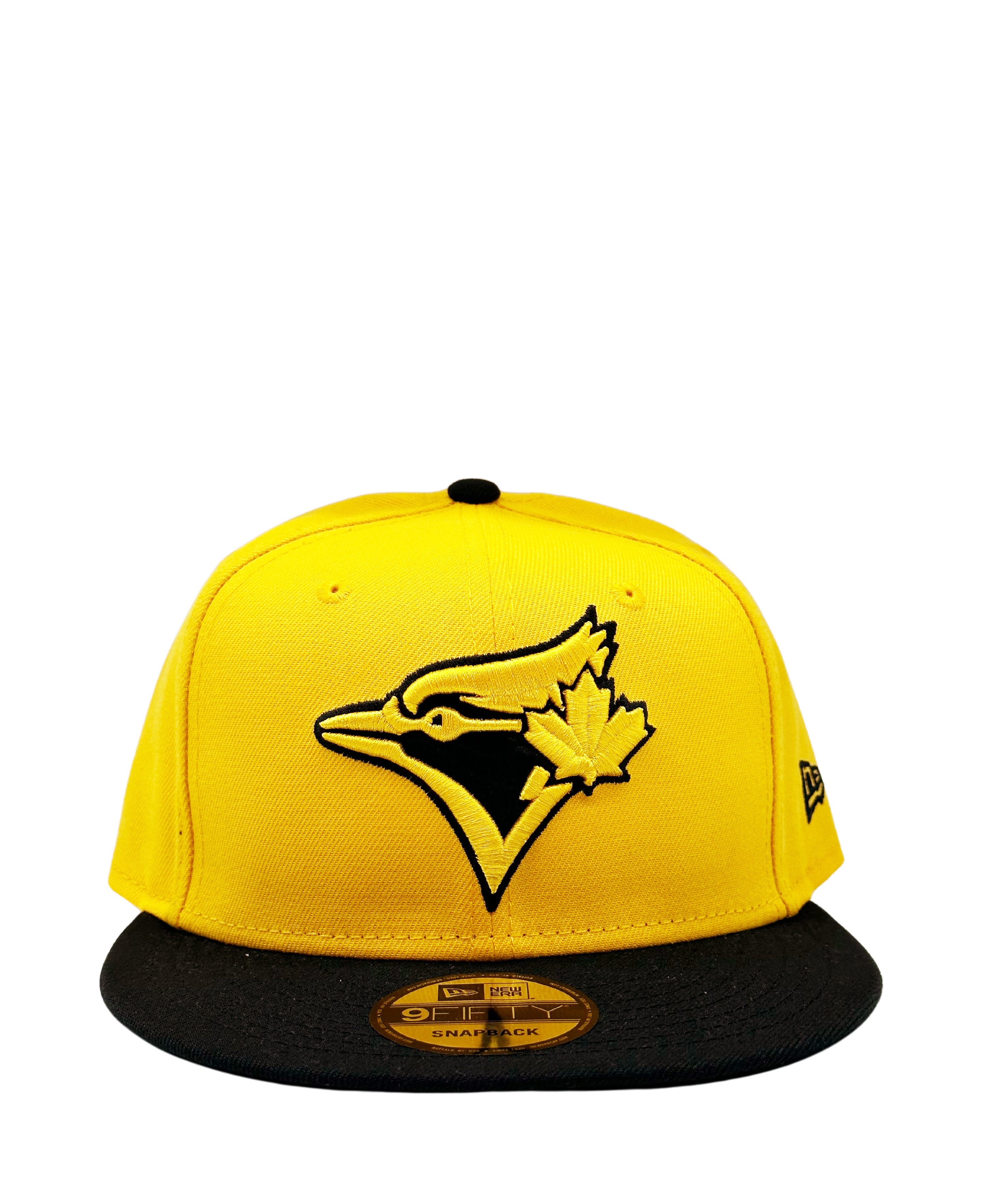 NEW ERA 9FIFTY TORONTO BLUE JAYS GOLD/BLACK SNAPBACK HAT