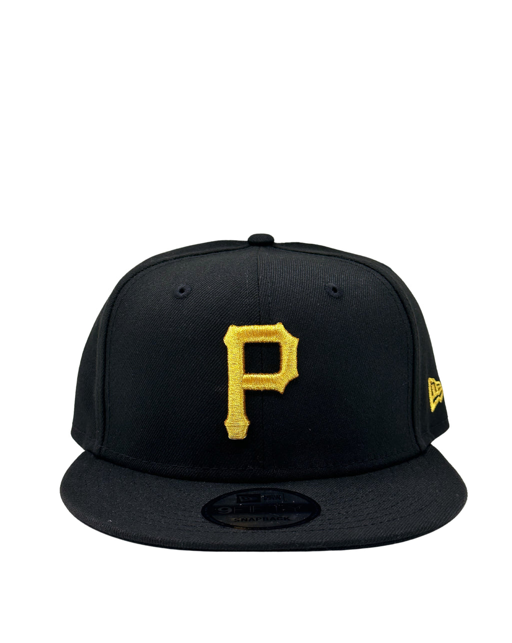 NEW ERA 9FIFTY PITTSBURGH PIRATES BLACK SNAPBACK HAT