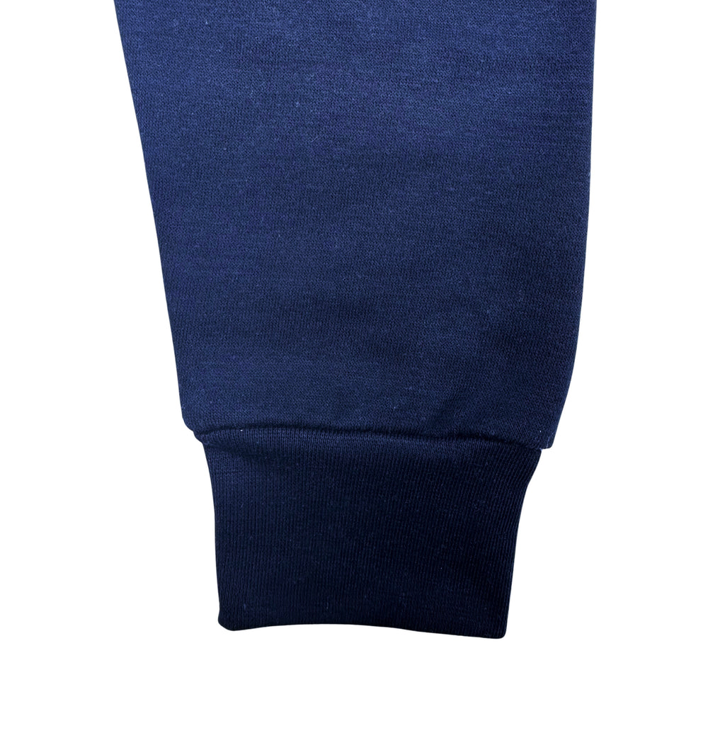 MEN'S FLEECE PULLOVER HOODIE (NAVY)