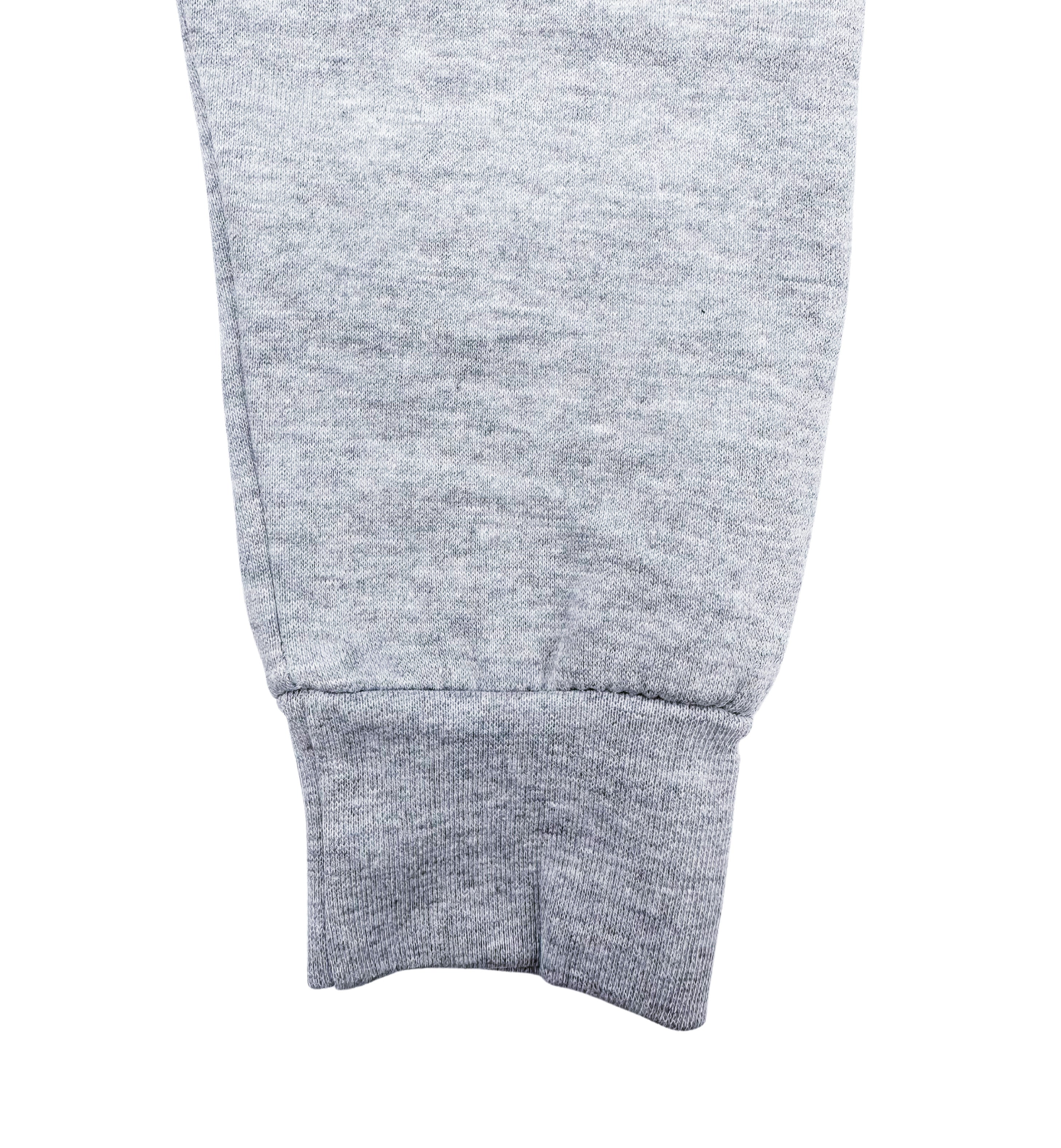 MEN'S FLEECE FULL ZIP HOODIE (GREY)