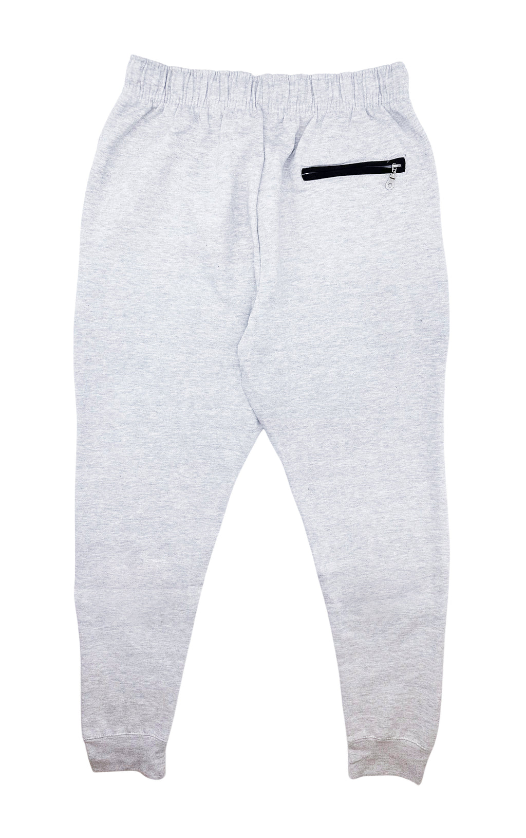 MEN'S FLEECE JOGGER WITH ZIPPER POCKETS (GREY)