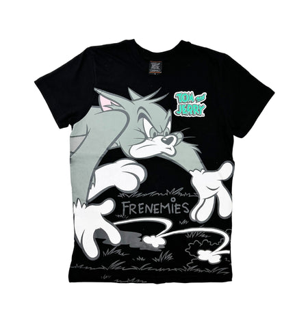 MEN'S TOM & JERRY SEAM SEAL T-SHIRT (BLACK)