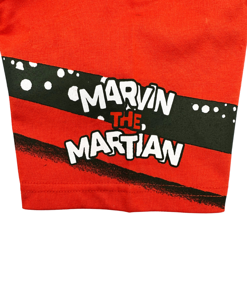 MEN'S LOONEY TUNES MARVIN THE MARTIAN HIGH DENSITY T-SHIRT (ORANGE)