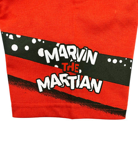 MEN'S LOONEY TUNES MARVIN THE MARTIAN HIGH DENSITY T-SHIRT (ORANGE)