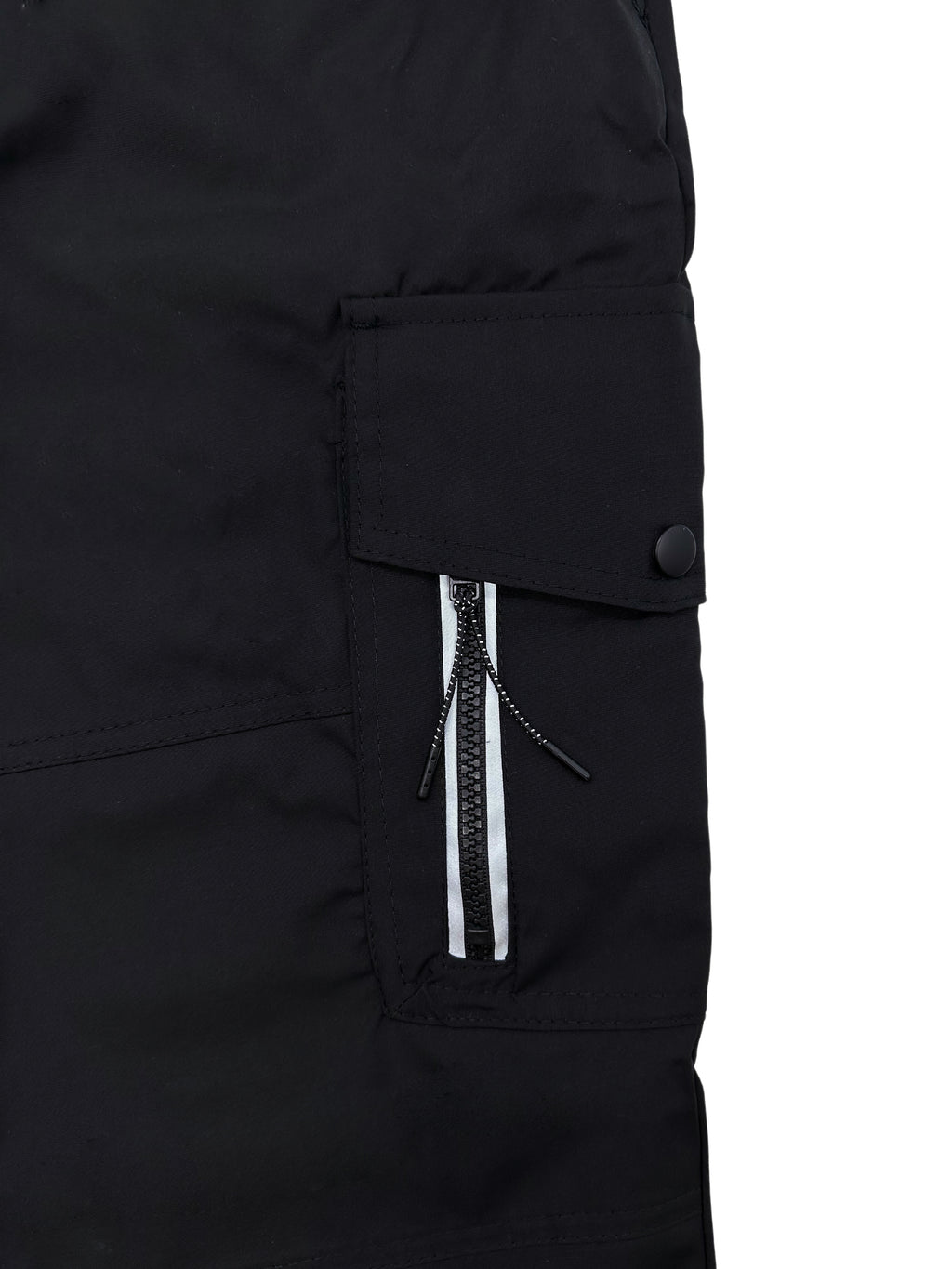 WT02 TECH WOVEN CARGO PANTS (BLACK)