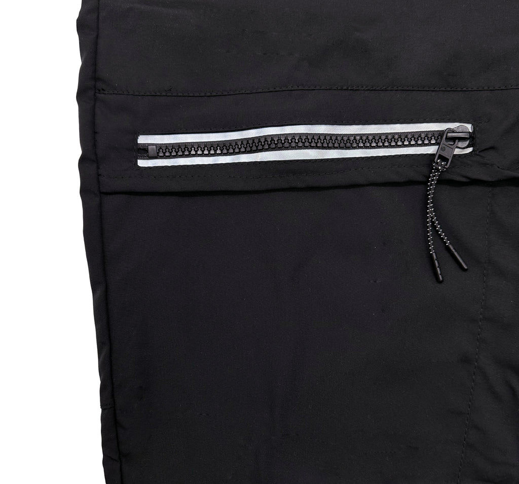 WT02 TECH WOVEN CARGO PANTS (BLACK)