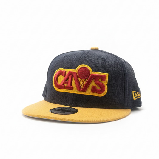 KIDS NEW ERA CLEVELAND CAVALIERS SNAPBACK HAT