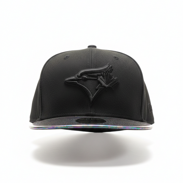 9FIFTY NEW ERA MLB TORONTO BLUE JAYS TWIST TRICK BLACK SNAPBACK HAT