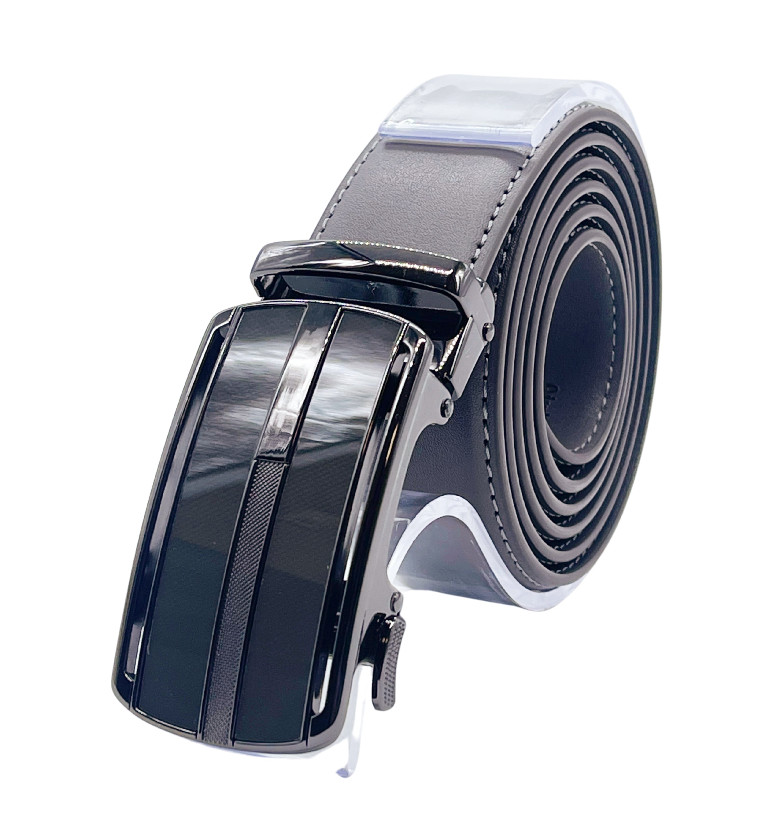 MEN'S ADJUSTABLE DESIGNER BELT (GREY M-72)