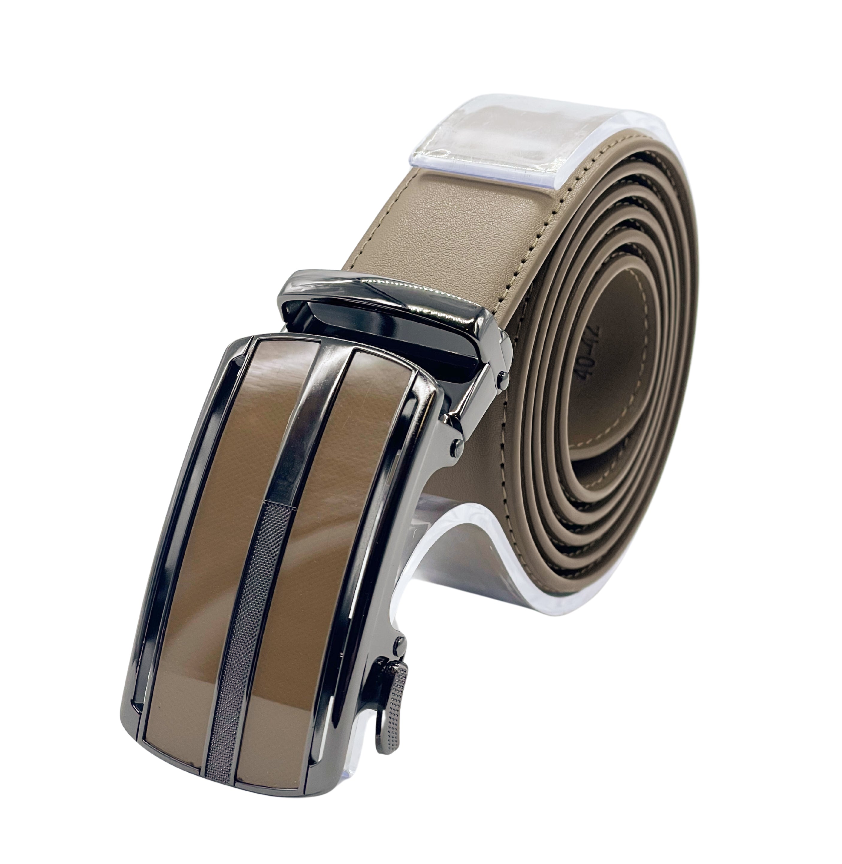 MEN'S ADJUSTABLE DESIGNER BELT (KHAKI M-73)