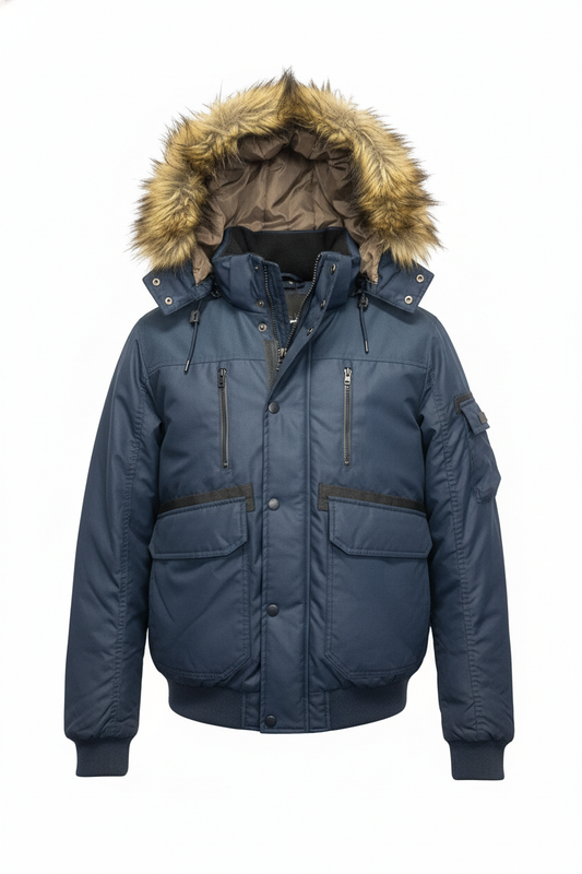 JACK & JONES JCOGLOBE BOMBER JACKET