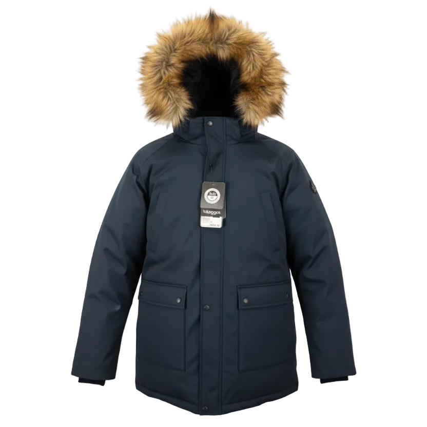 MENS TOBOGGAN WINTER JACKET(BLUE)
