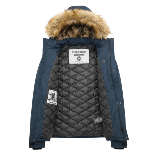 MENS TOBOGGAN WINTER JACKET(BLUE)