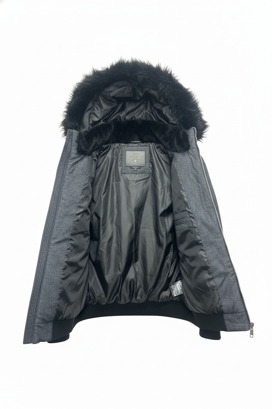 NOIZE CLARK QUILTED BOMBER JACKET