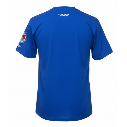 PRO STANDARD MLB TORONTO BLUE JAYS CLASSIC CHENILLE MEN'S ROYAL BLUE T-SHIRT