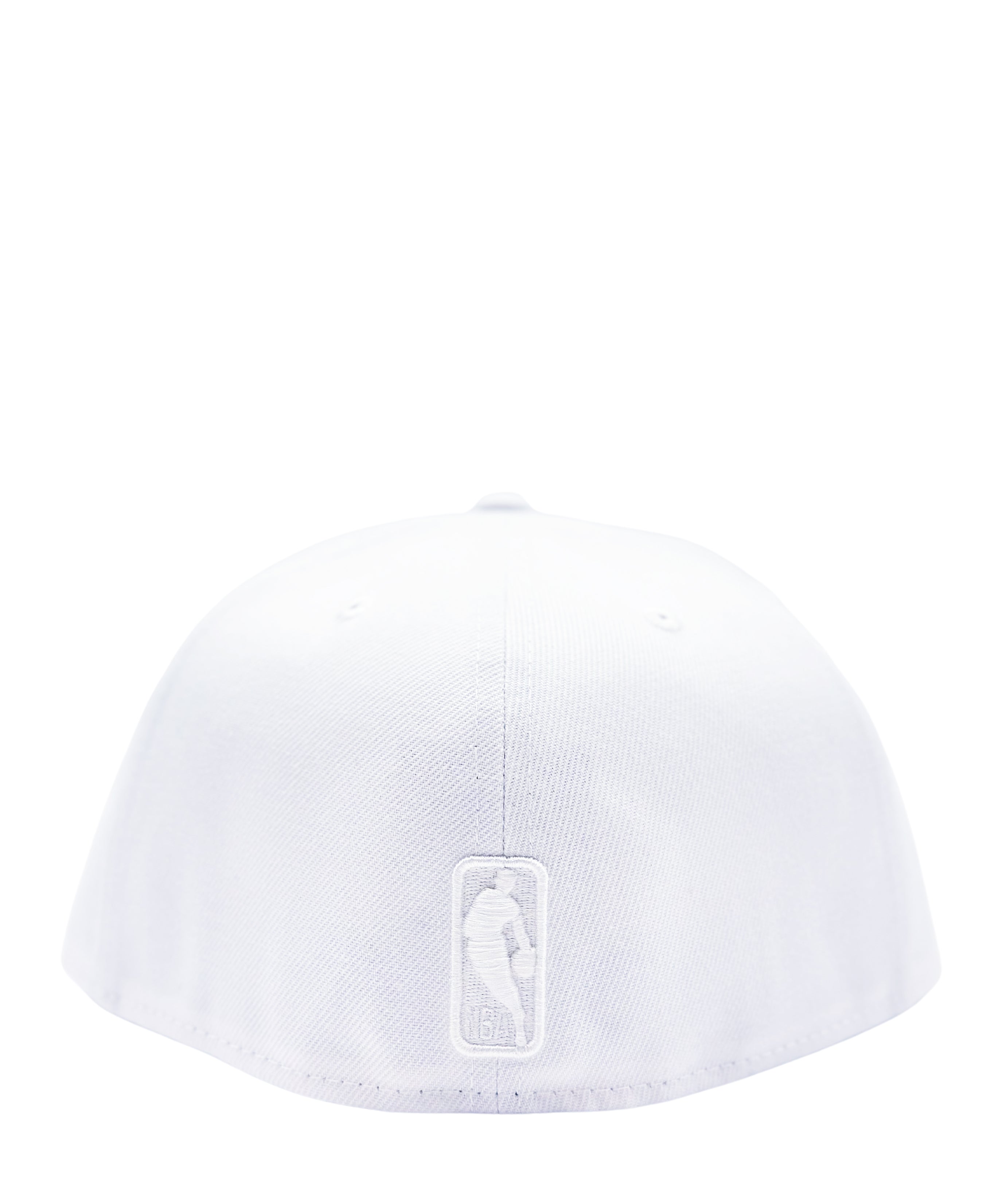 NEW ERA 59FIFTY TORONTO RAPTORS ALL WHITE FITTED HAT