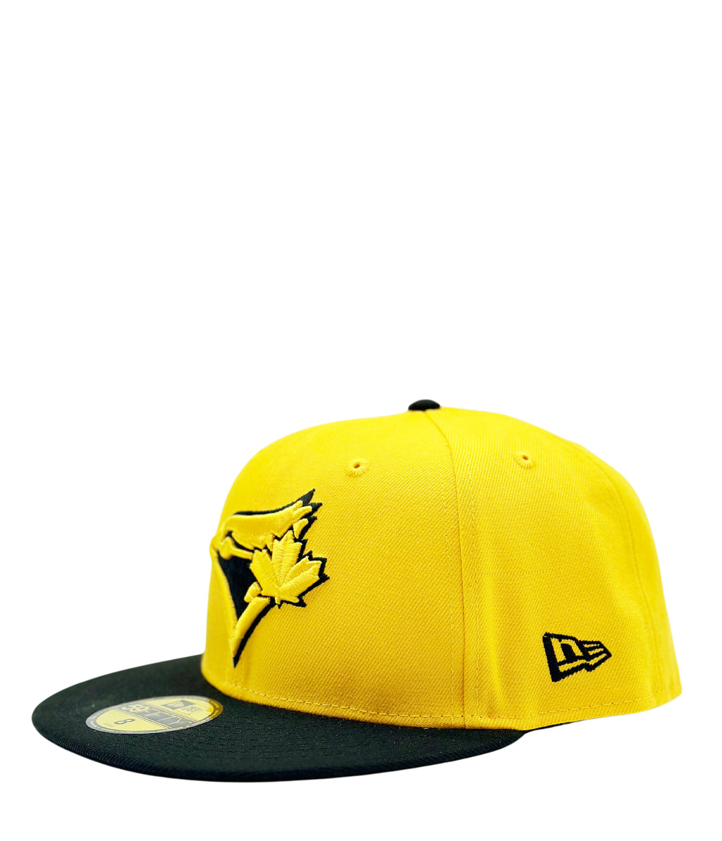 NEW ERA 59FIFTY TORONTO BLUE JAYS GOLD WITH BLACK FITTED HAT