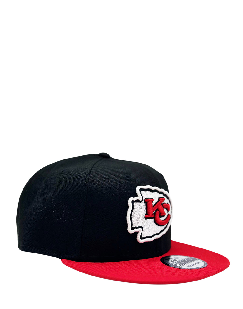 NEW ERA 9FIFTY NFL KANSAS CITY CHIEFS BLACK/RED SNAPBACK HAT