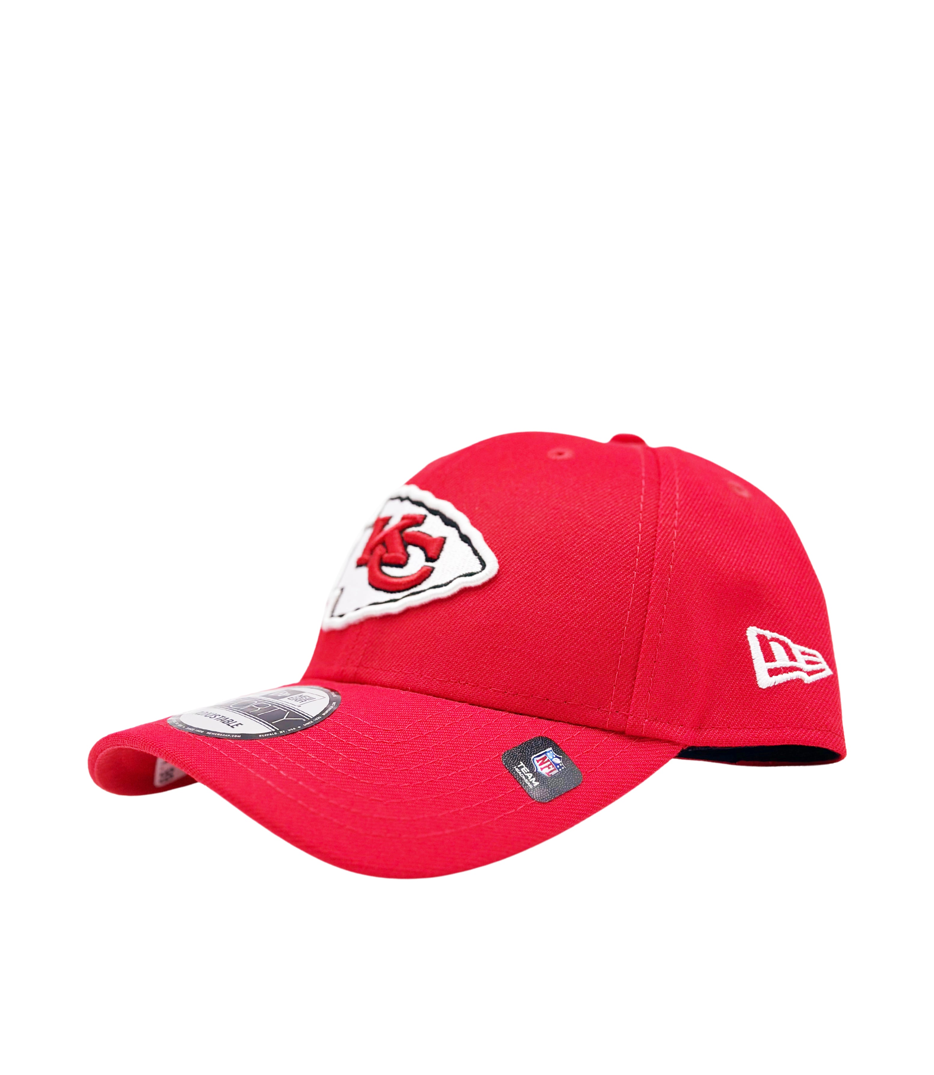 NEW ERA 9FORTY NFL KANSAS CITY CHIEFS ALL RED ADJUSTABLE CAP