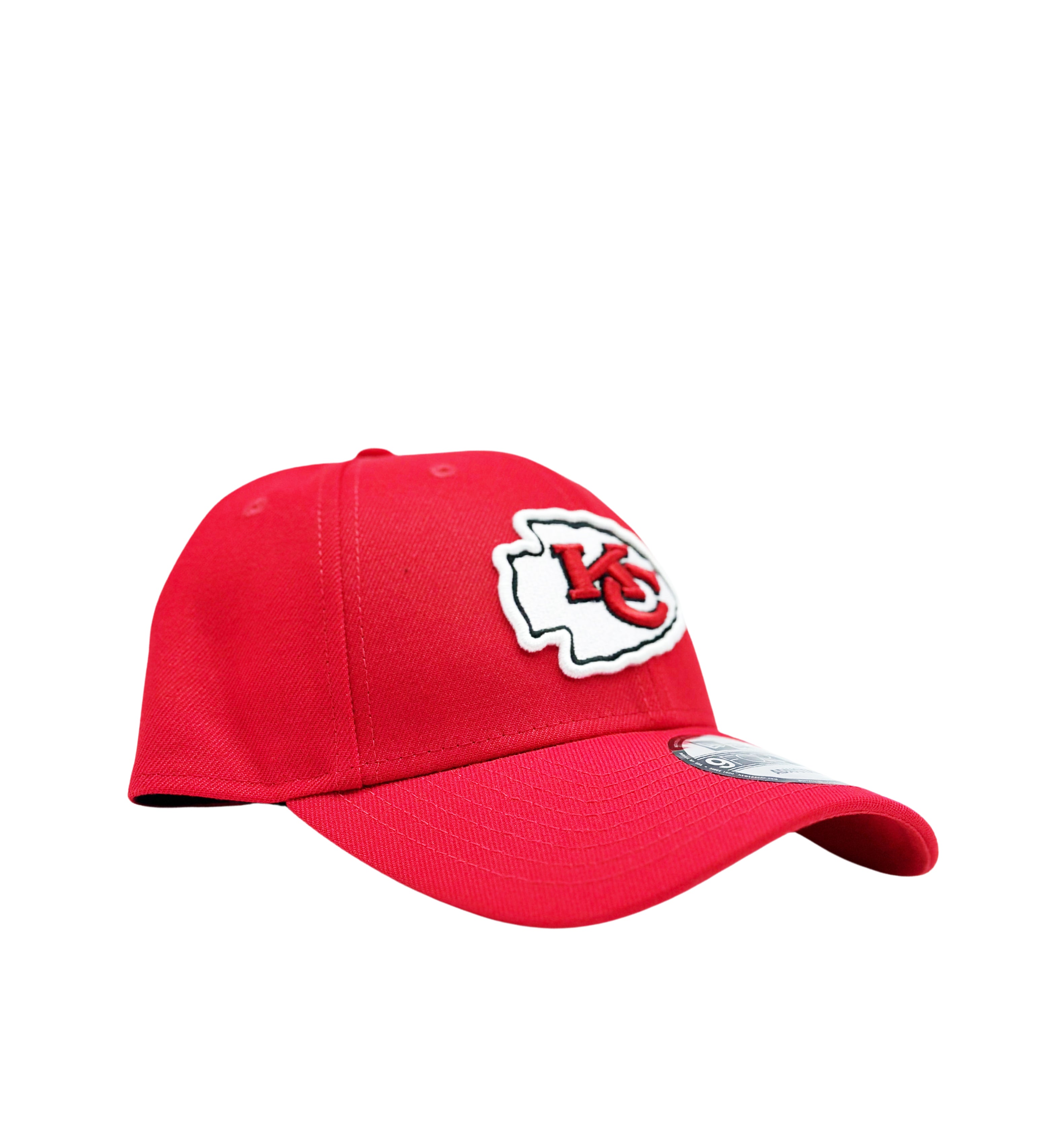 NEW ERA 9FORTY NFL KANSAS CITY CHIEFS ALL RED ADJUSTABLE CAP