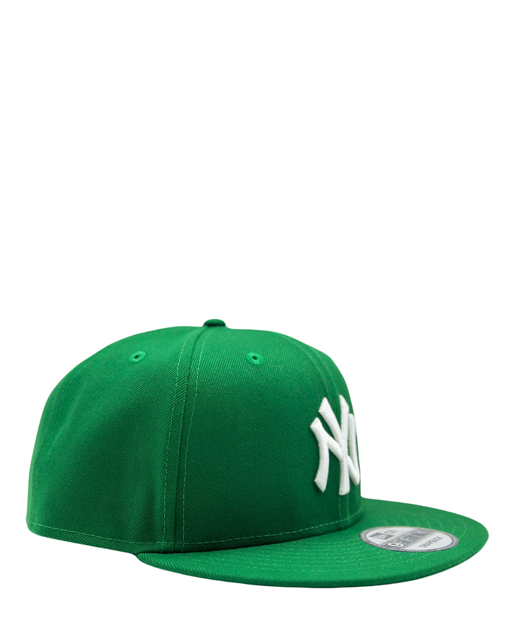 NEW ERA 9FIFTY NEW YORK YANKEES GREEN WITH WHITE LOGO SNAPBACK HAT