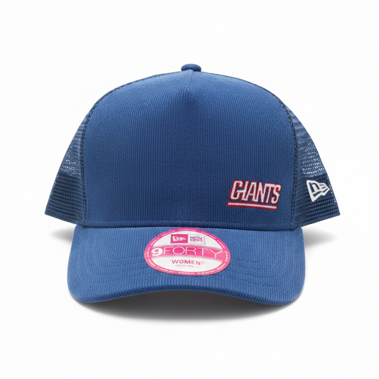 NEW ERA WOMEN'S 9FORTY NFL NEW YORK GIANTS ROYAL BLUE SNAPBACK HAT