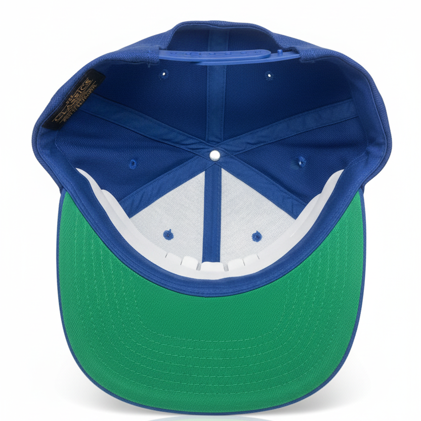 MEN'S PREMIUM CLASSIC PLAIN ROYAL BLUE SNAPBACK