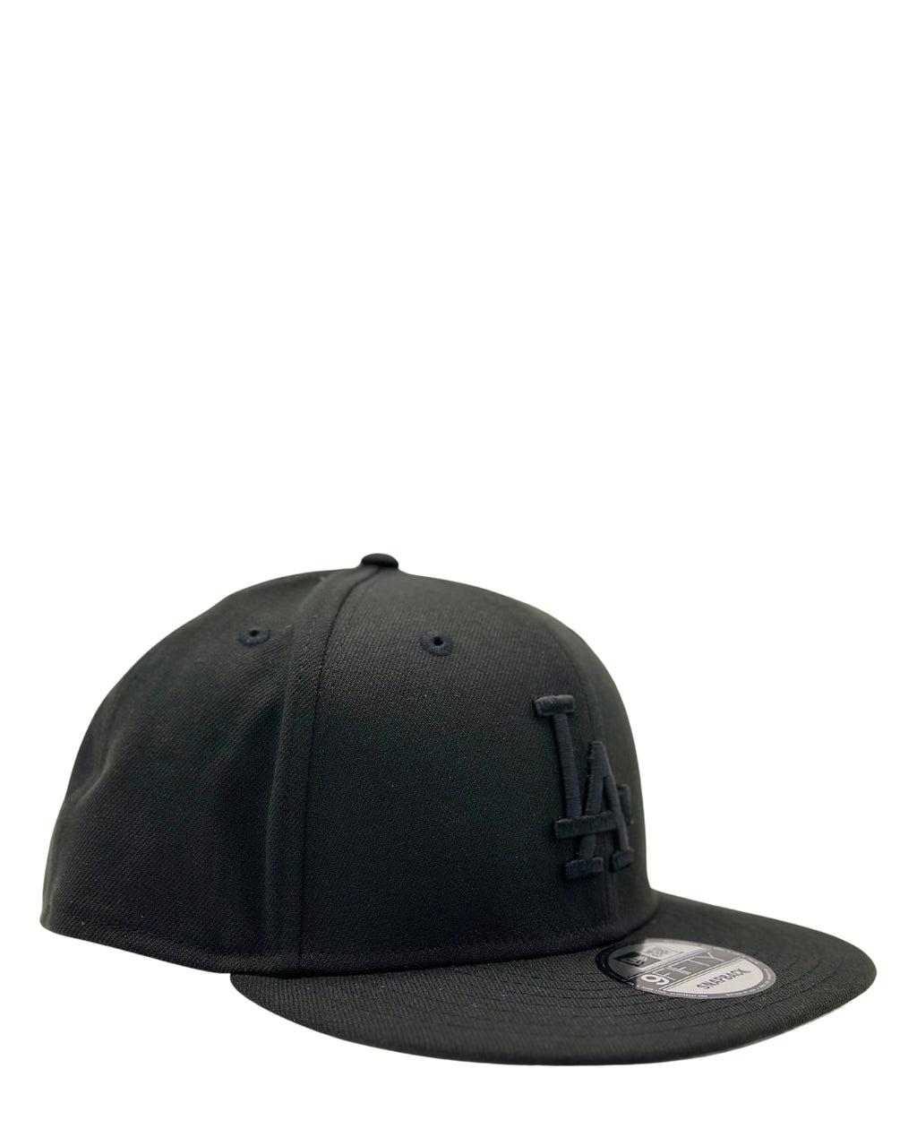 9FIFTY LOS ANGELES DODGERS ALL BLACK BASIC SNAPBACK HAT